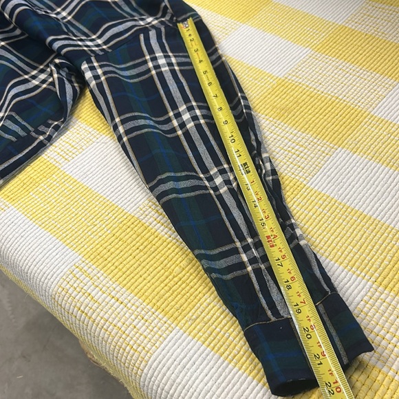 Pendleton Sir Men’s Medium Wool Button Down Long Sleeves Tartan Plaid Green - Picture 10 of 10